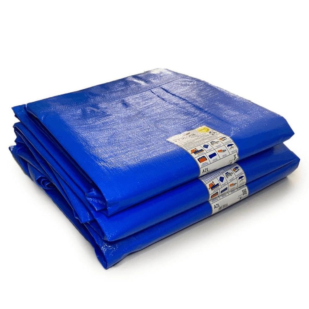 Lona 8X4 Azul + 300 Micras Impermeável Cobertura, Piscina