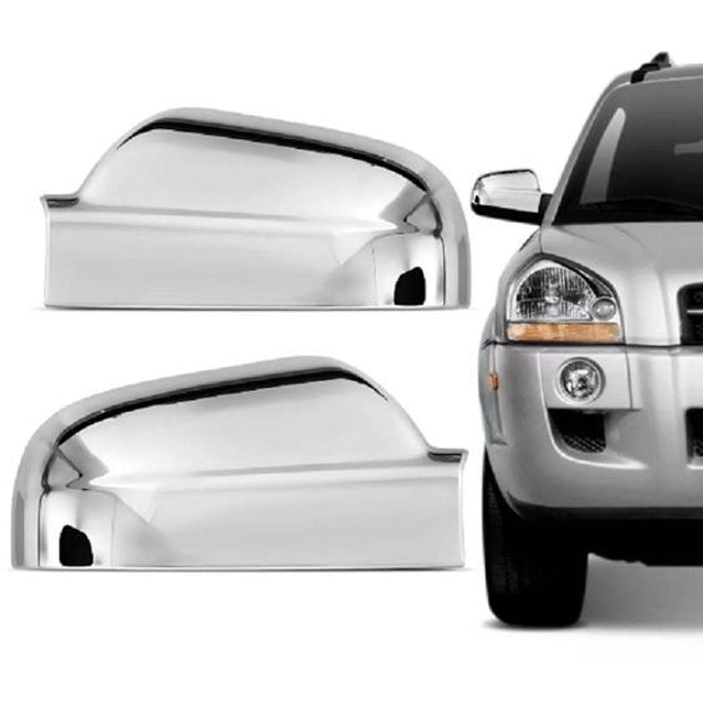 Aplique Capa Retrovisor Cromado Tucson 2005 A 2010