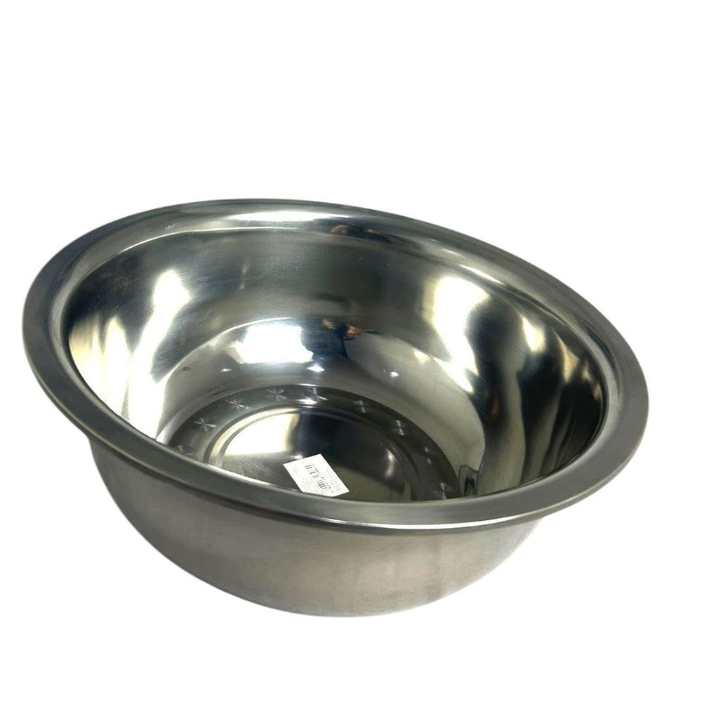 Kit 3 Bacias Inox 8L Duráveis para Cozinha ou Hospital
