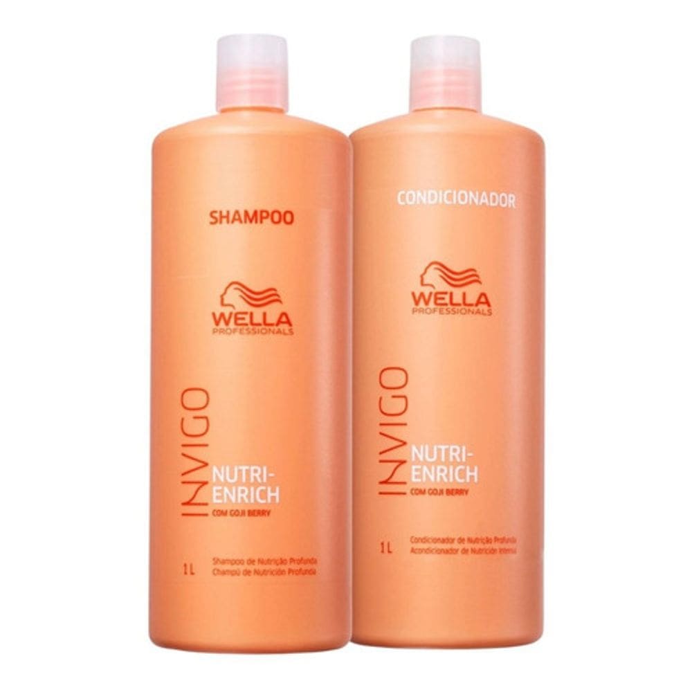 Kit Tratamento Wella Nutri-enrich 2x1 Shamp + Cond