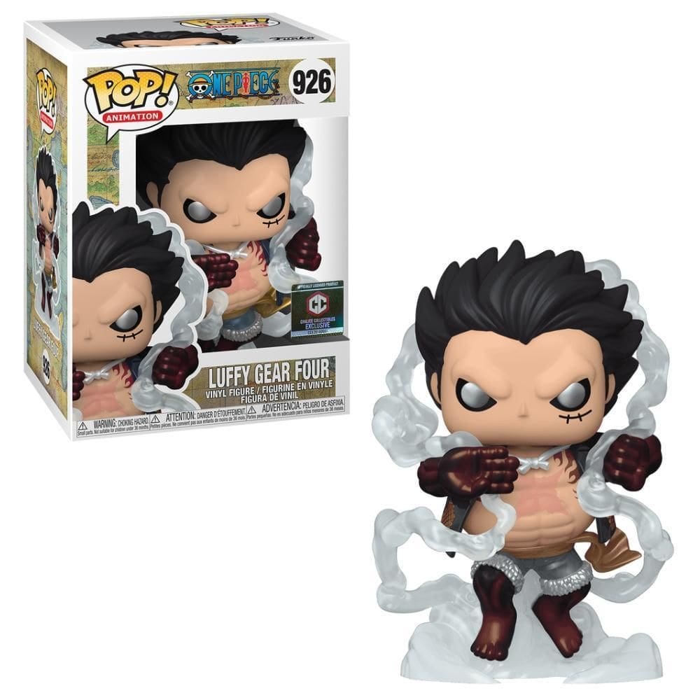 Boneco Funko Pop One Piece - Luffy Gear Four Metálico