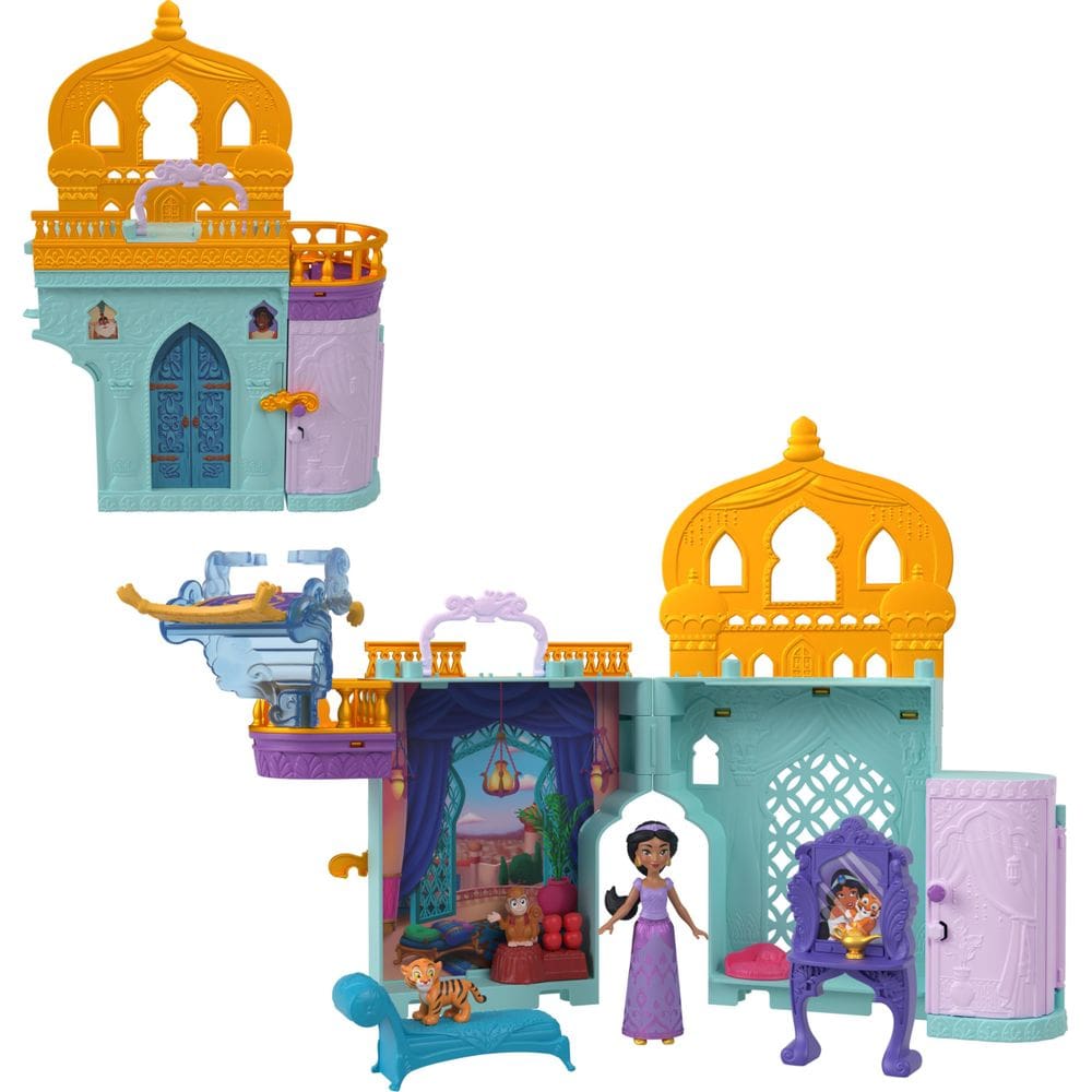 Casa de bonecas Mattel Disney Princess Jasmine com boneca pequena
