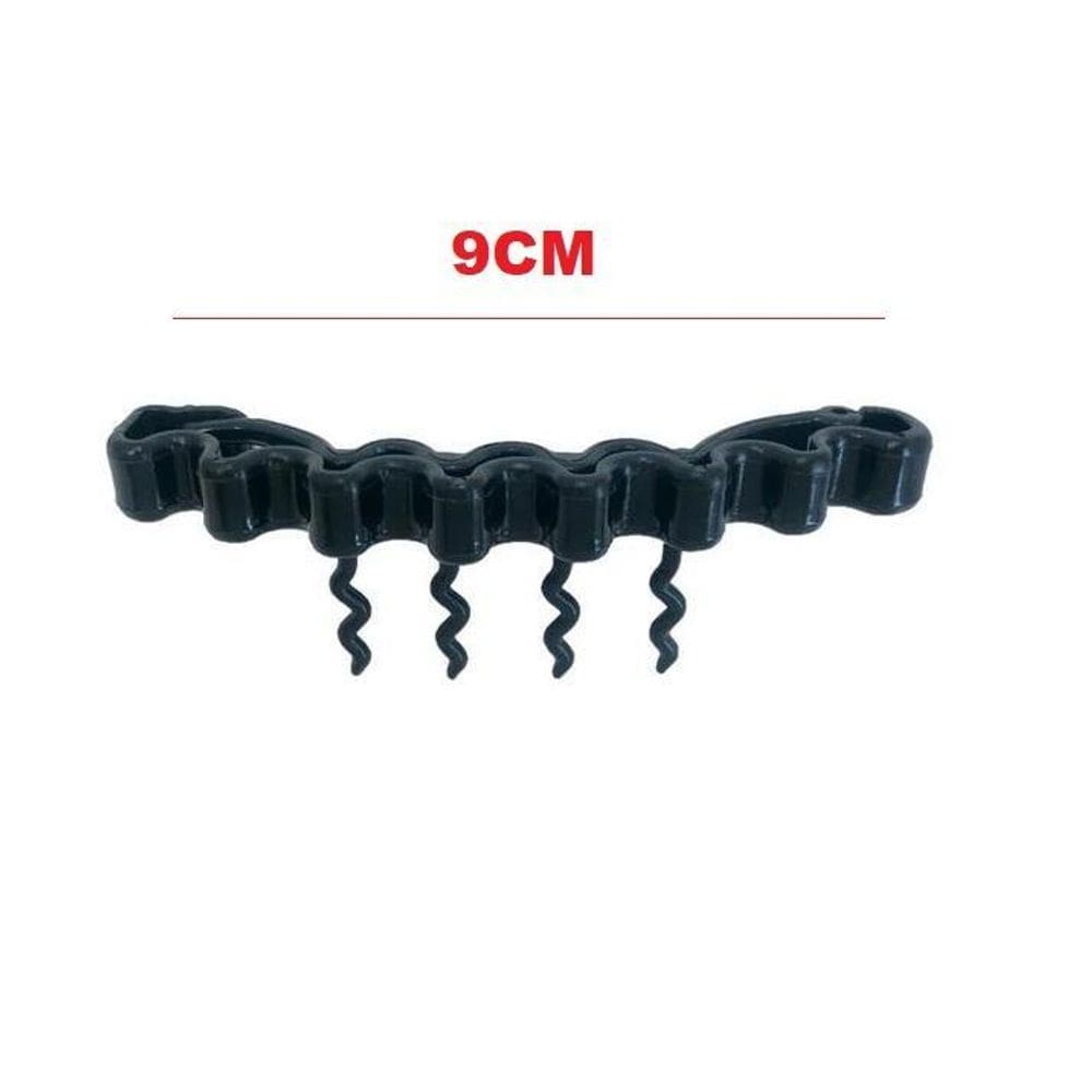 2 Acessórios Pente Volume Para Cabelo Preto E Marrom