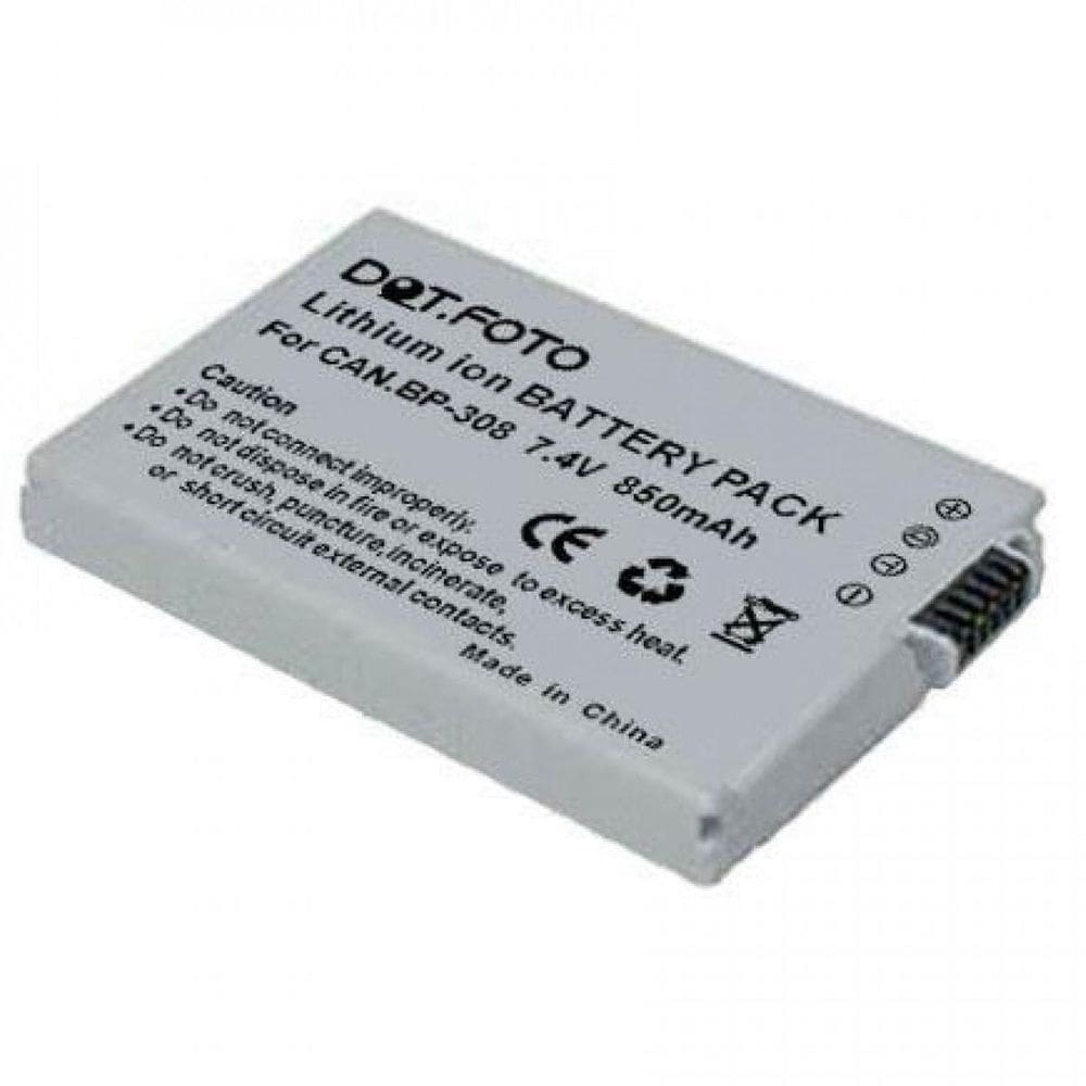 Bateria Bp-308 Para Canon  850Mah E 7.2V