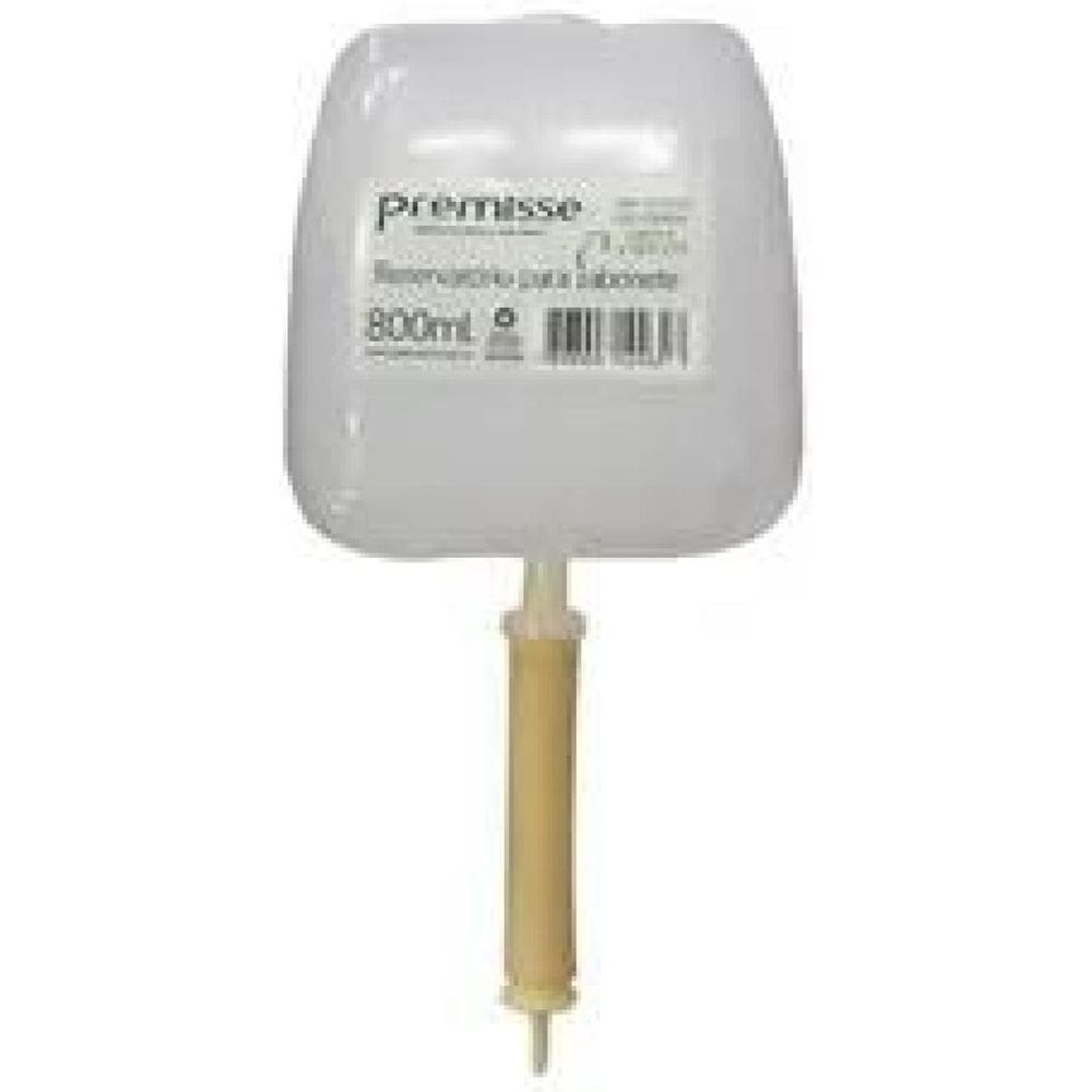 Combo 6 Reservatório Para Saboneteira 800Ml Premisse Velox