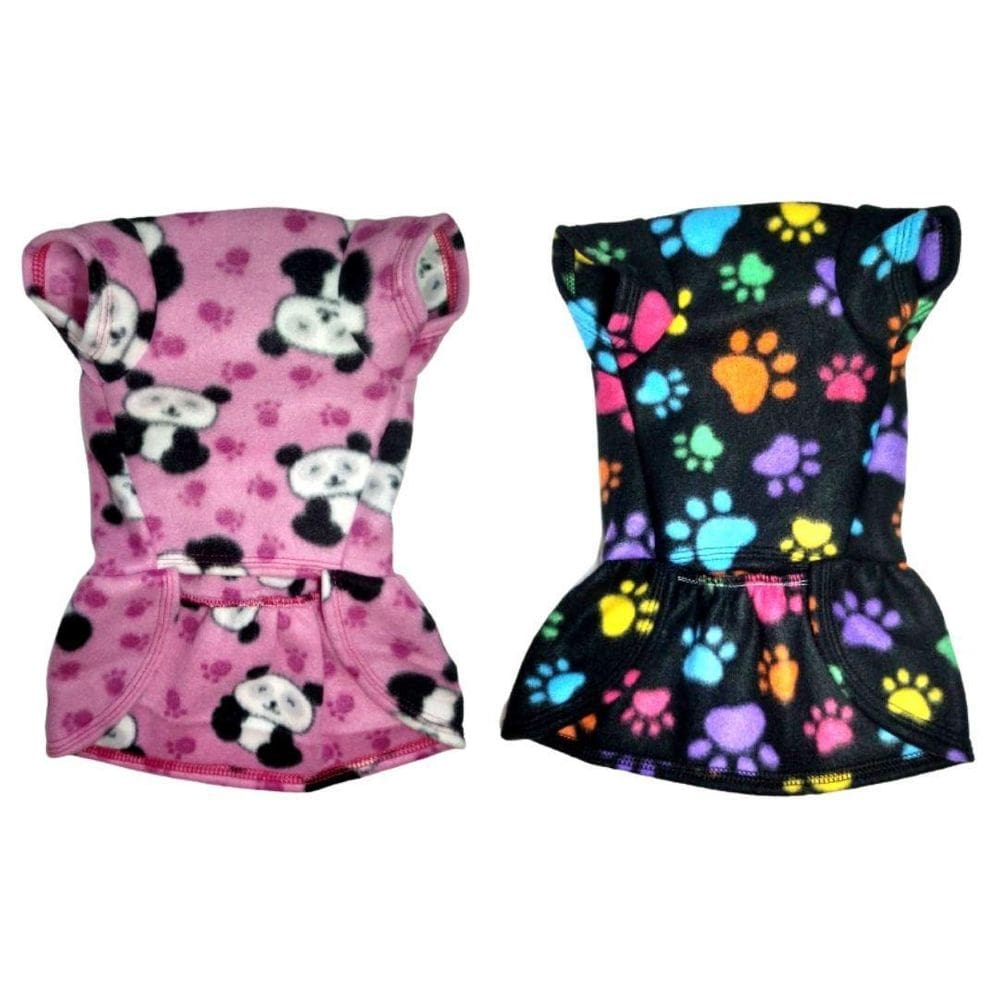 Kit 2 Roupas Para Cães - Vestidos De Inverno Gg/Egg