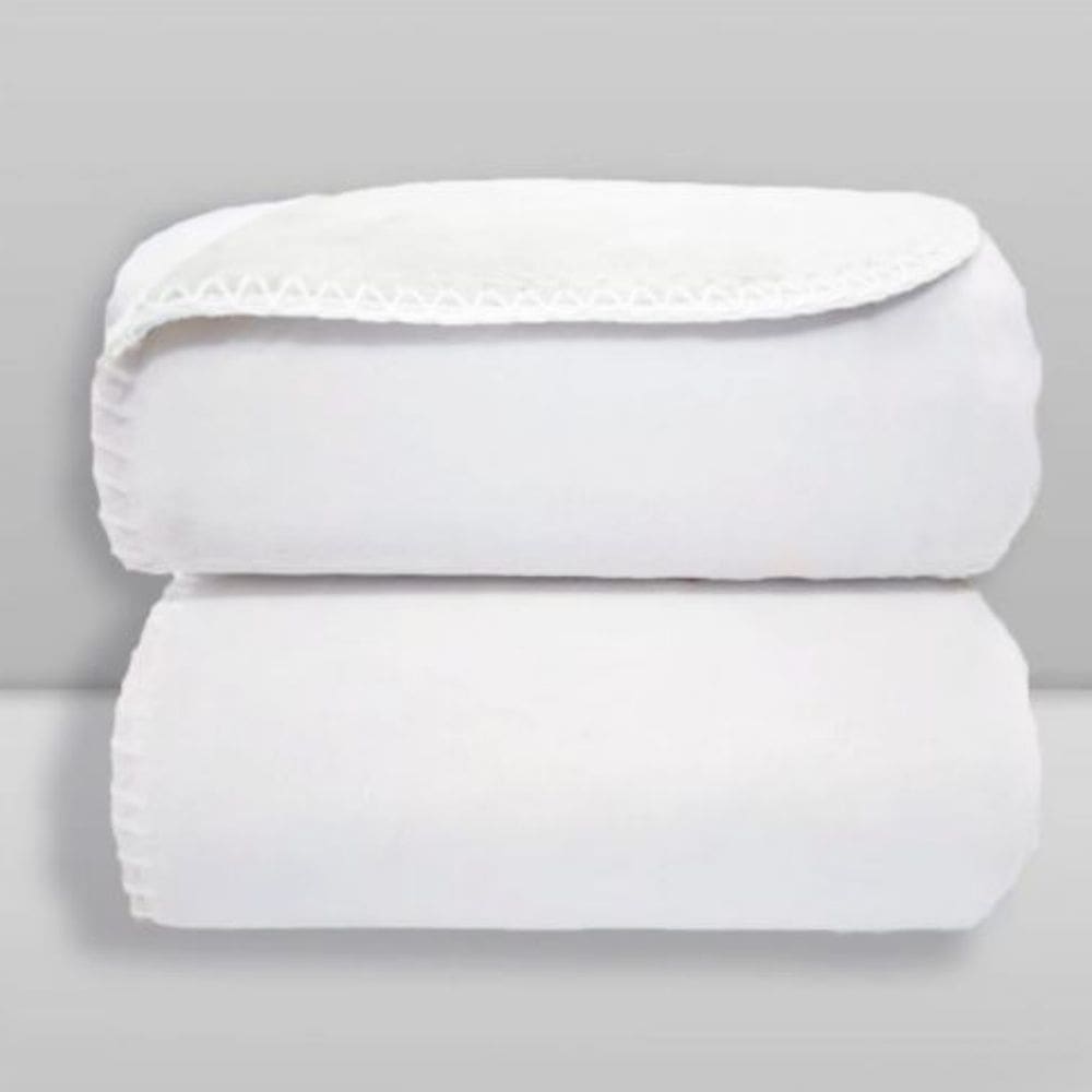 Manta Velvet Moon Frame Branco - Laço Bebê