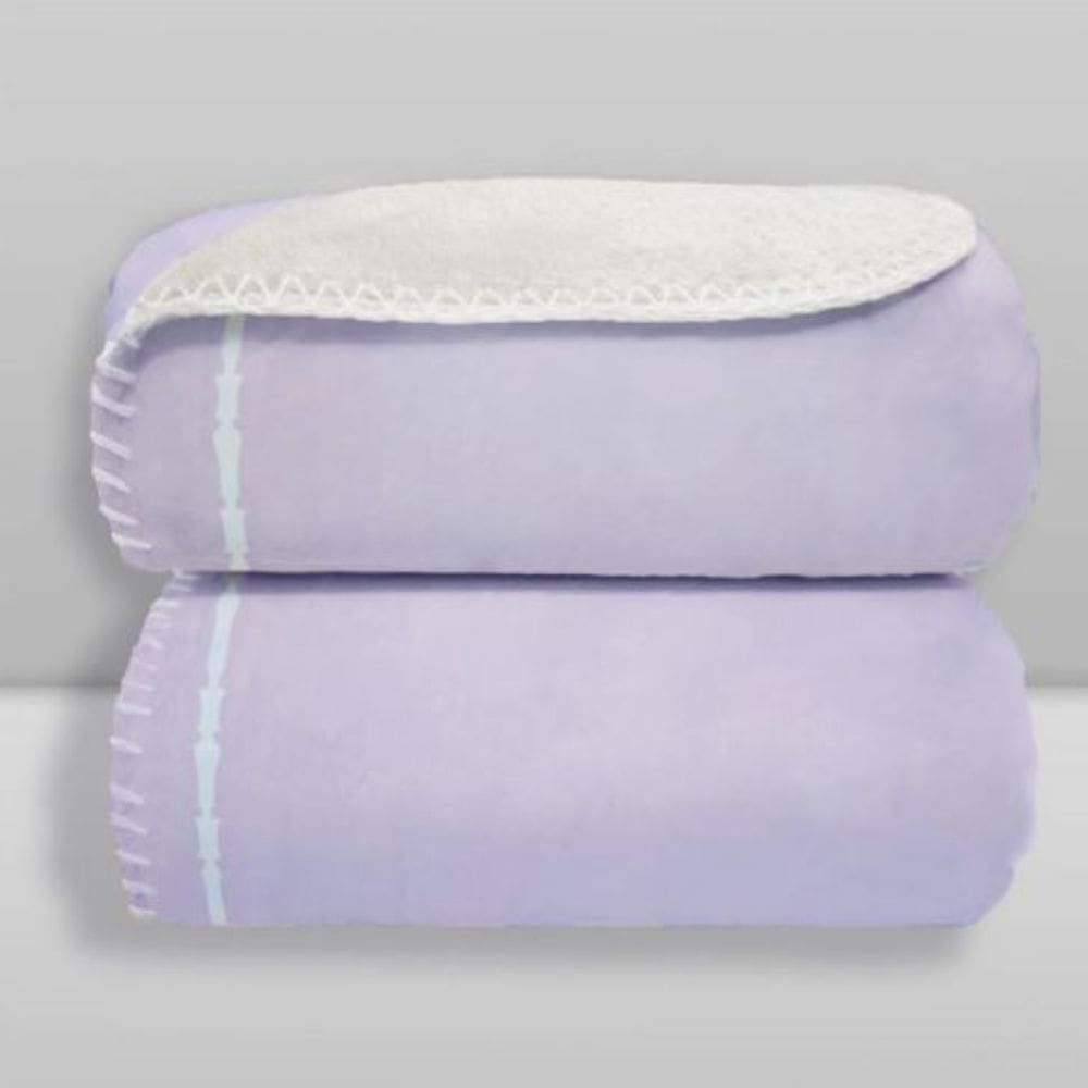 Manta Velvet Moon Frame Lilás - Laço Bebê