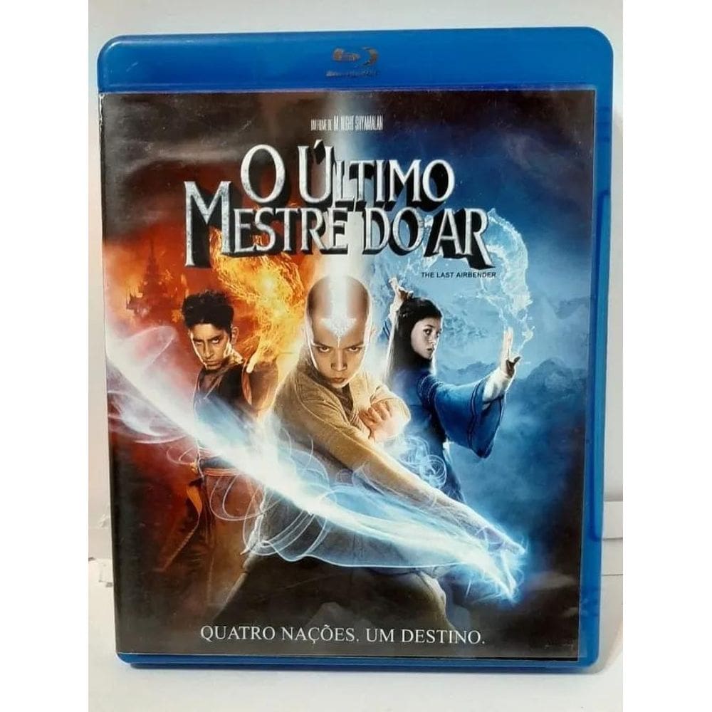 Blu-Ray O Último Mestre Do Ar - Raro