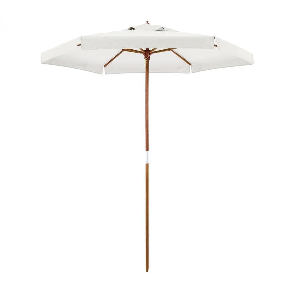 Ombrelone Itapema Bagum Madeira 2,00M Branco 201601 Belfix