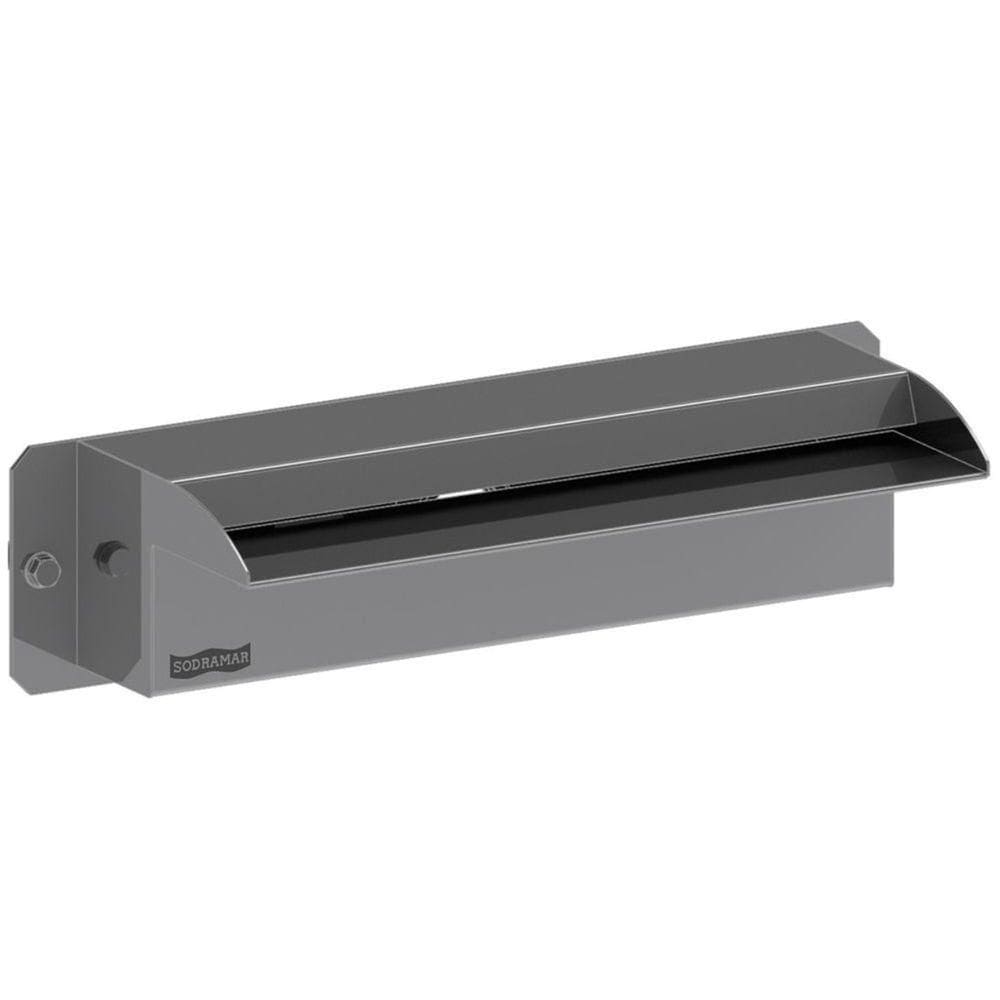 Cascata De Parede Para Piscina Pratic Naburi 1 Metro Em Aço Inox 304 - Sodramar