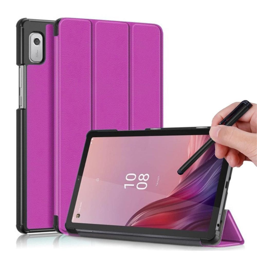 Capa Sintética Para Lenovo M9  Tb310Xu  + Caneta Touch