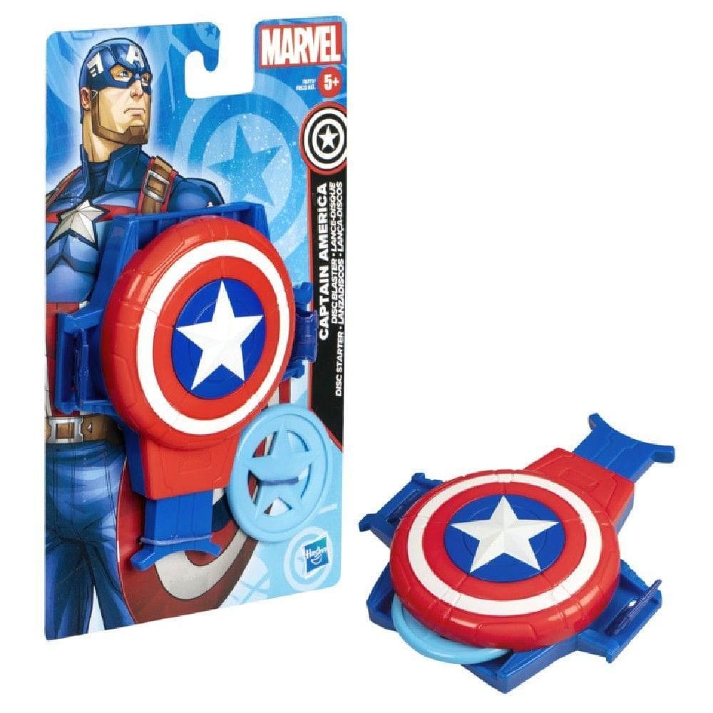 Marvel Lançador e Garra Capitão América - Hasbro