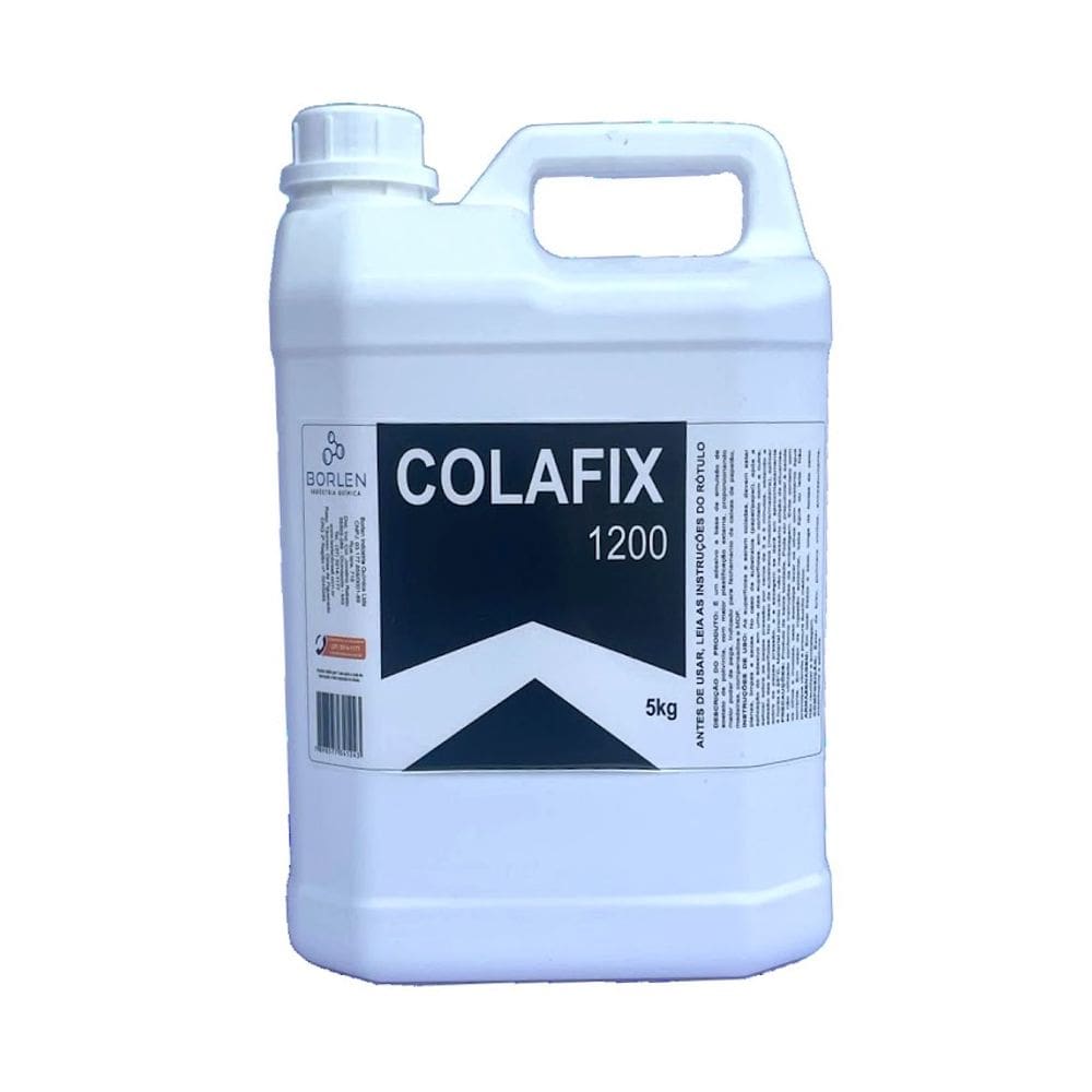 Cola PVA Branca Extra Colafix 1200 Para Papelão Madeira 5Kg