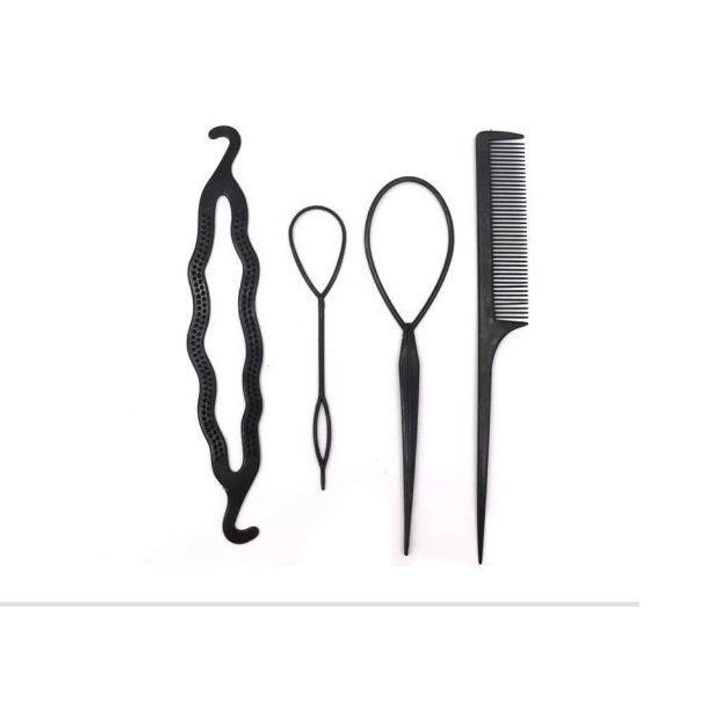 Kit De Acessórios Para Fazer Penteados Rápido Coque