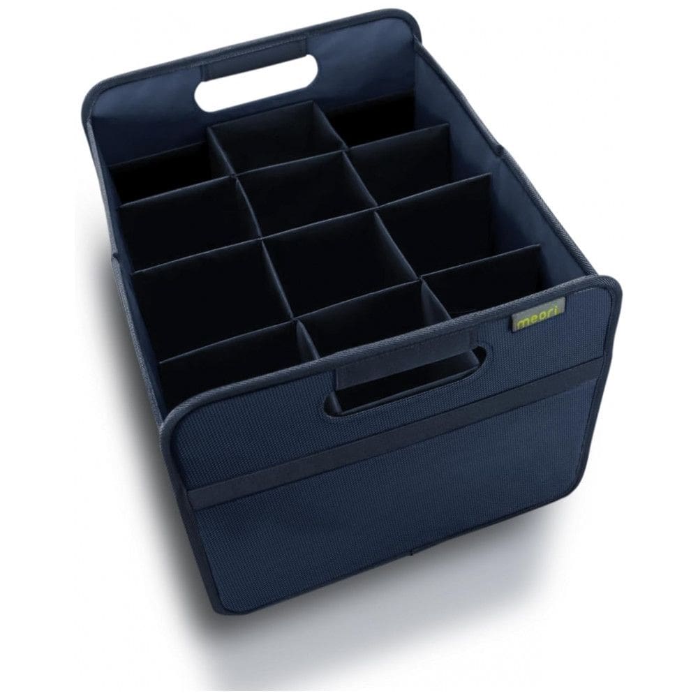 Caixa Para Transporte de Vinhos MEORI até 12 Garrafas, Azul Marinho