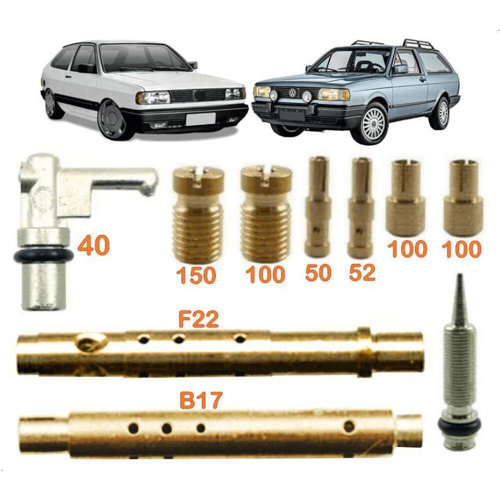 Kit Giclagem Carburador VW Gol 91-96 Gas - NK Carburadores