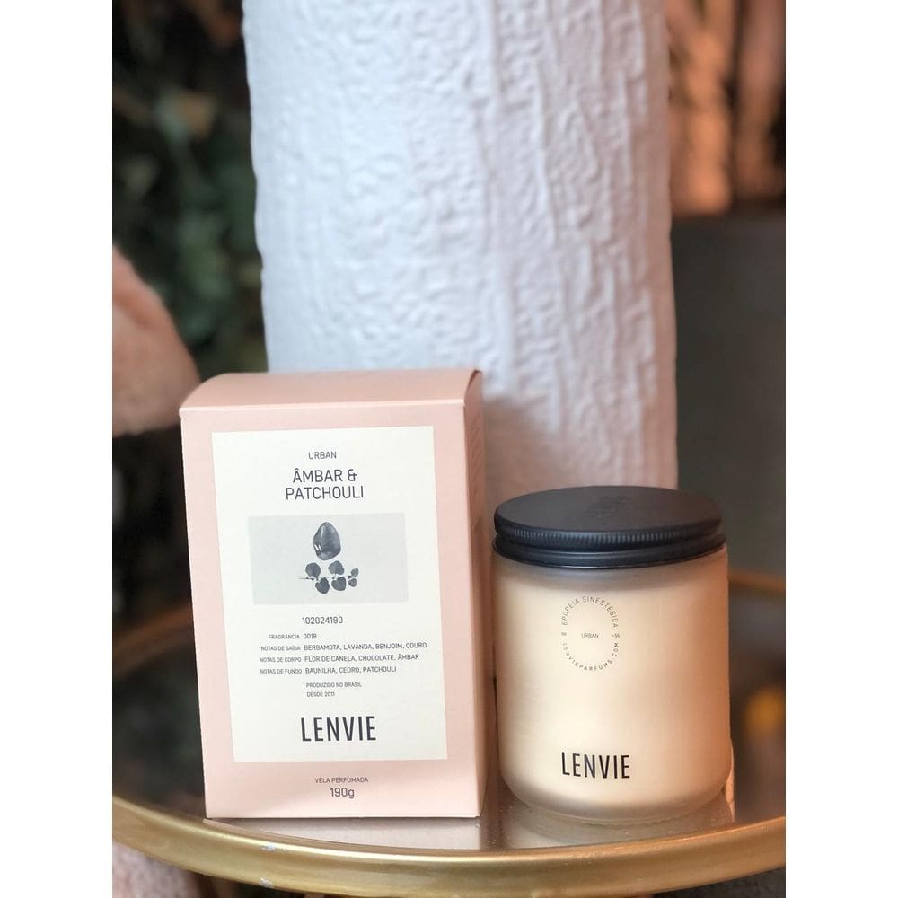 Vela Perfumada Ambar Patchouli 190G