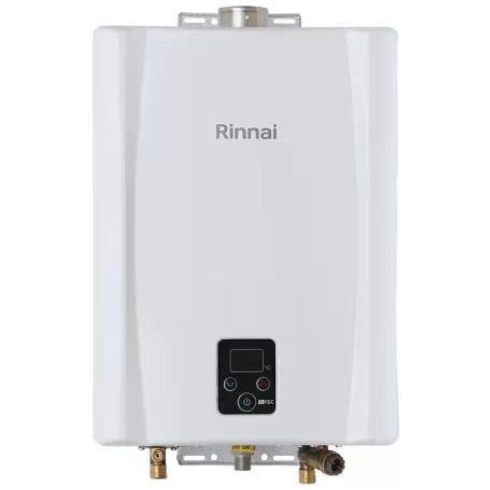 Aquecedor A Gás Rinnai Digital 21 Litros E210 Fec Glp Branco
