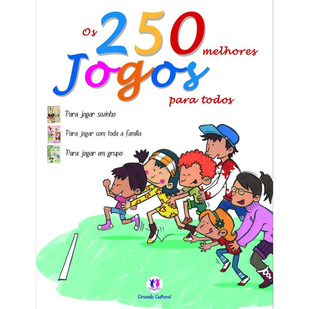 Livro Os 250 Melhores Jogos Para Todos