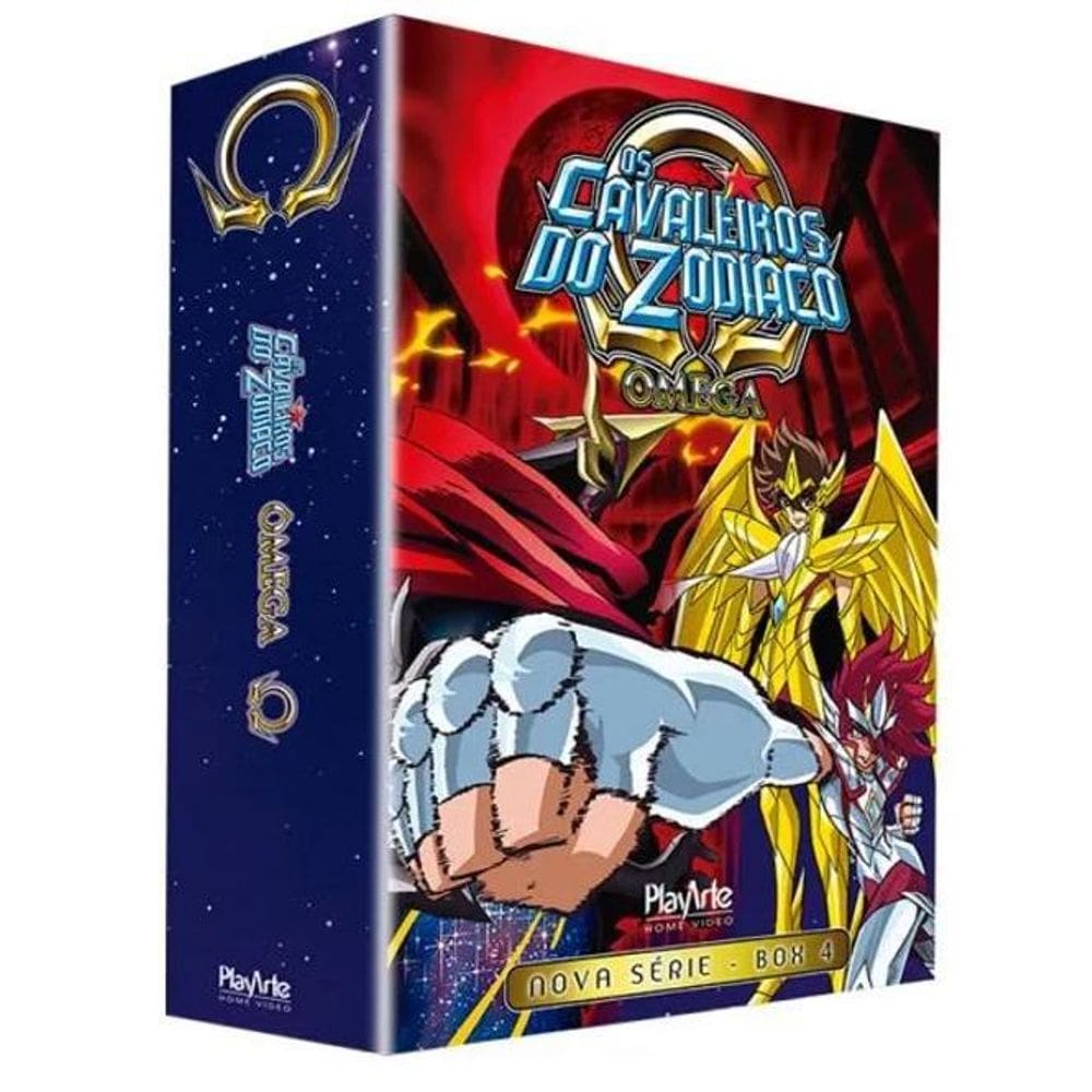 Os Cavaleiros Do Zodíaco - Ômega - Box Volume 4 - 3 Dvds