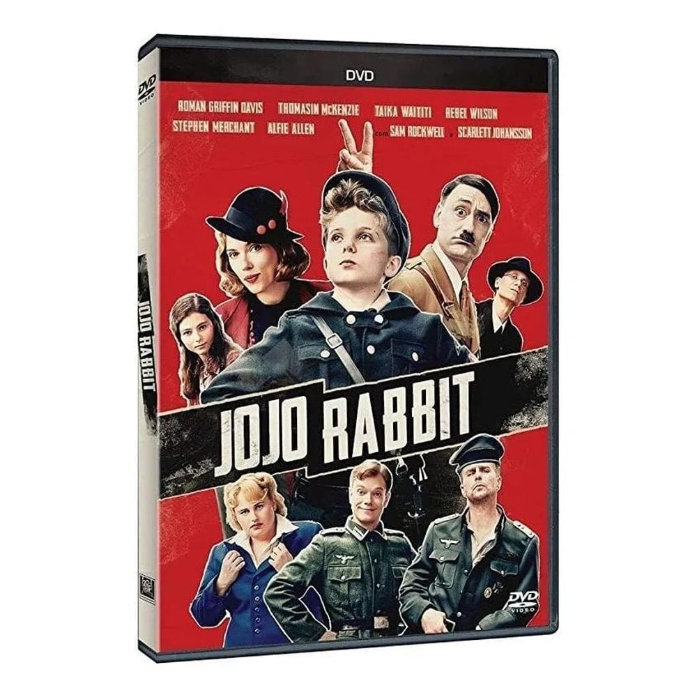 Dvd Jojo Rabbit - sintético - Áudio e Legendas PT