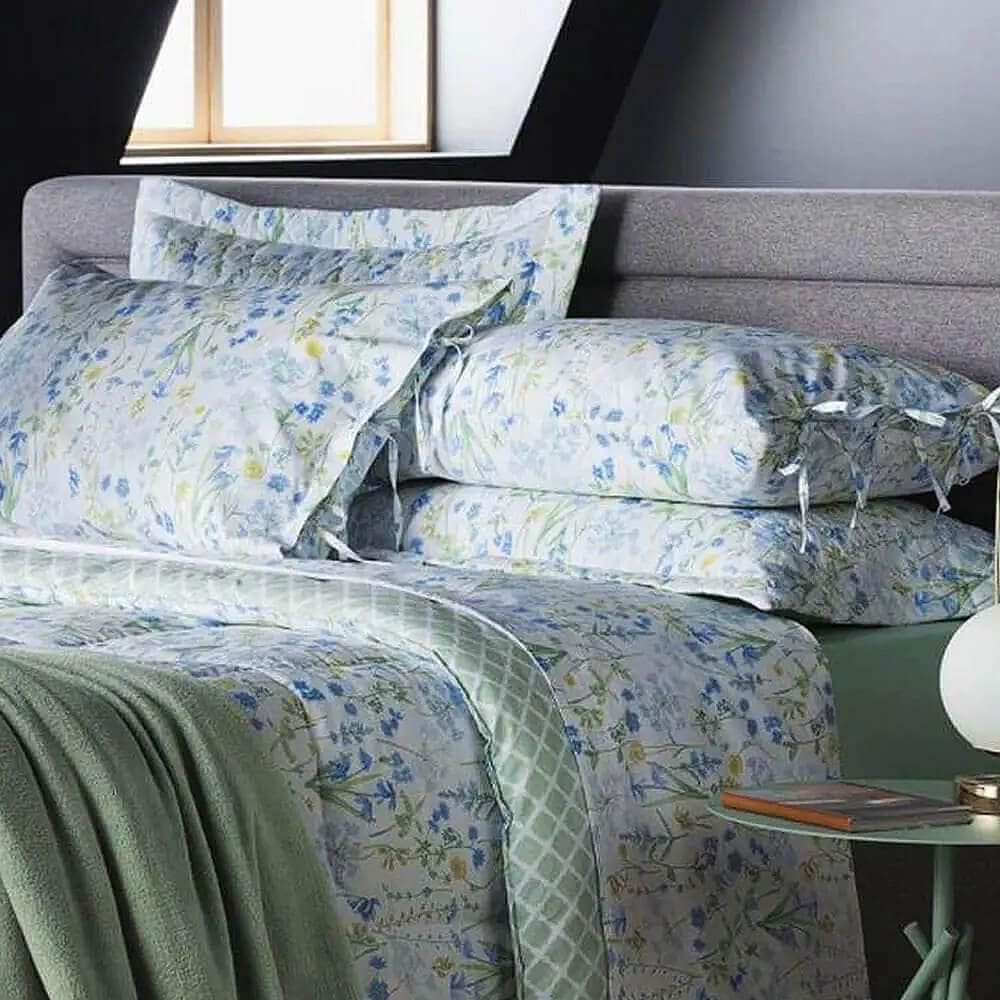 Edredom Solteiro 180 Fios Estampado - Andreza