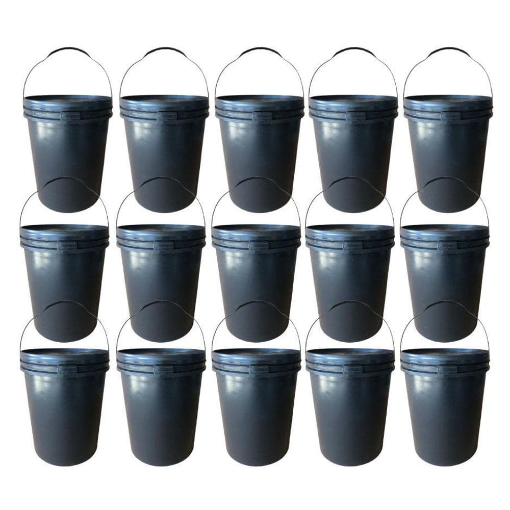 Balde Para Descarte Materiais - 15 Pçs