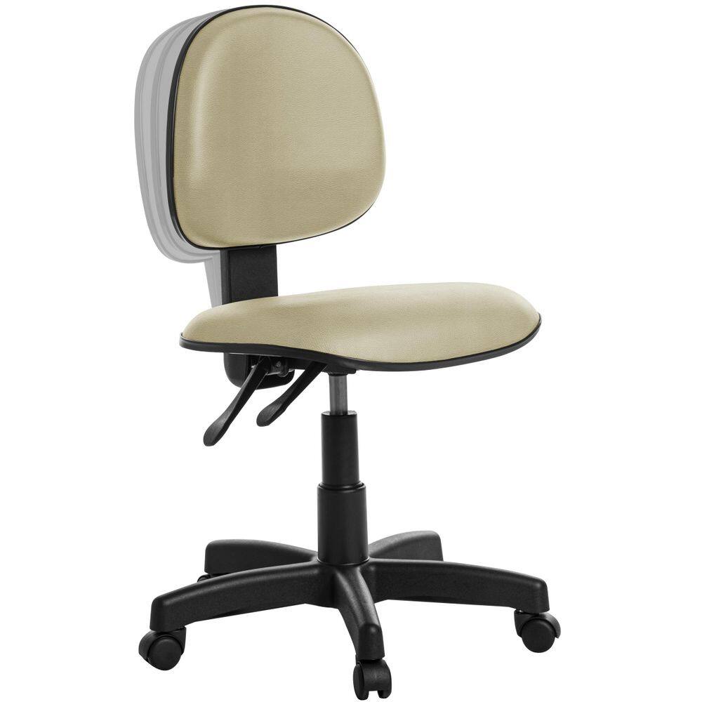 Cadeira Escritorio Executiva Com Back Courissimo Bege