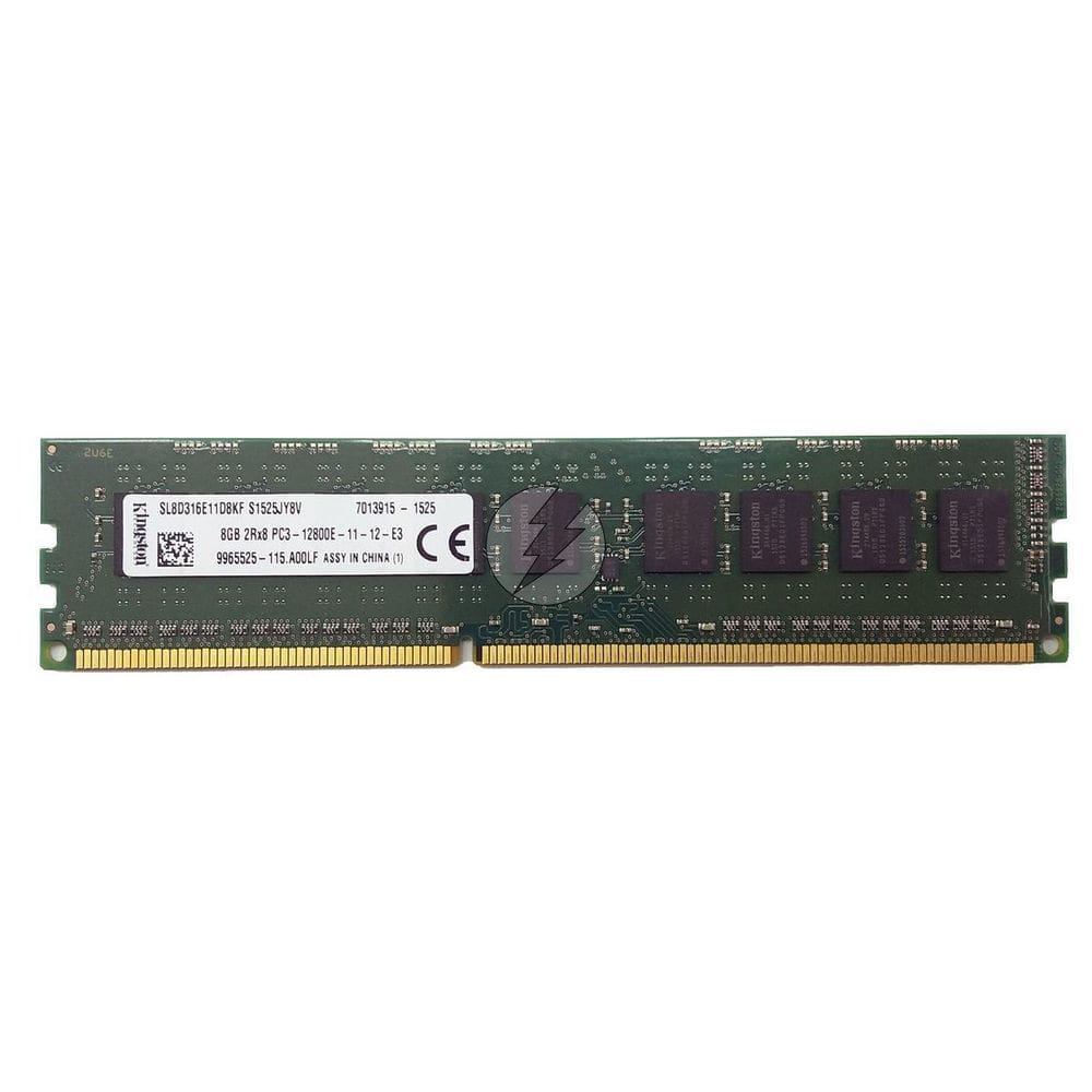 Memória Ddr3 Kingston Sl8D316E11D8Kf 8Gb 1600 Ecc Udimm