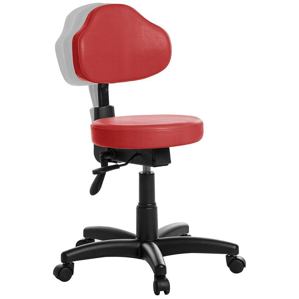 Cadeira Mocho Plus Ergonômica Rce Vermelho