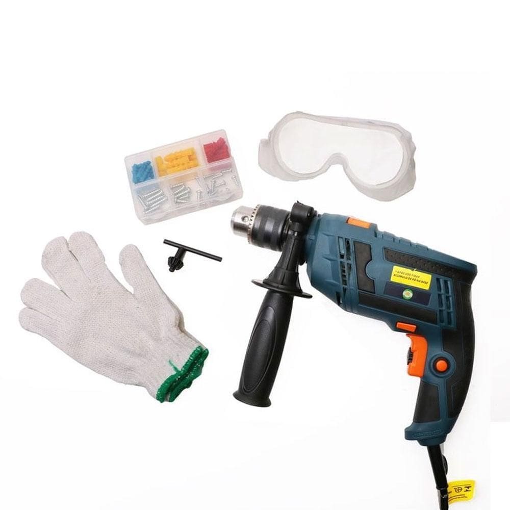 Furadeira De Impacto 710W 220V Maleta + 23Pçs Songhe Tools