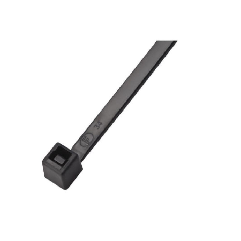 Kit 100 Abracadeiras Plastica Nylon Preta 202x3