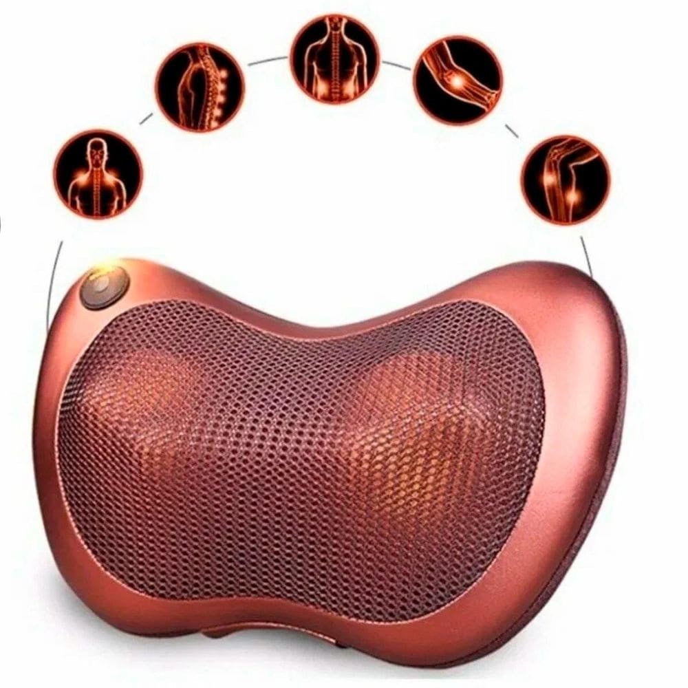 Almofada Massageadora Ortopédica Relaxa Pescoço E Ombros