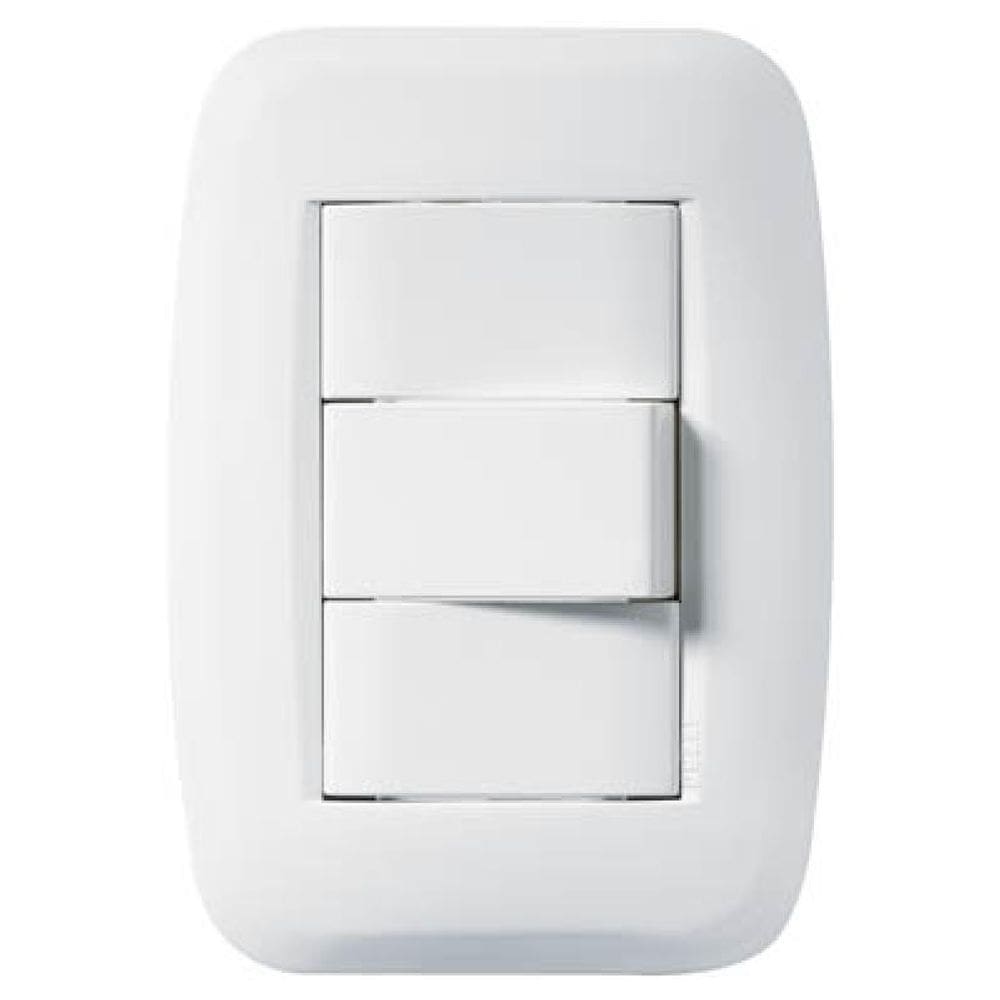 Conjunto 1 Interruptor Simples 10A Pezzi Classica 50000