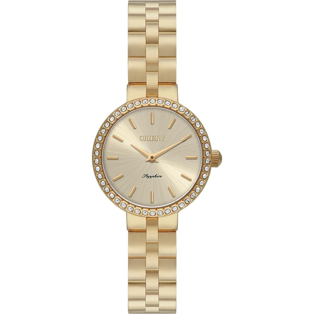 Relógio Orient Feminino Ref: Fgss0242 C1kx Social Dourado