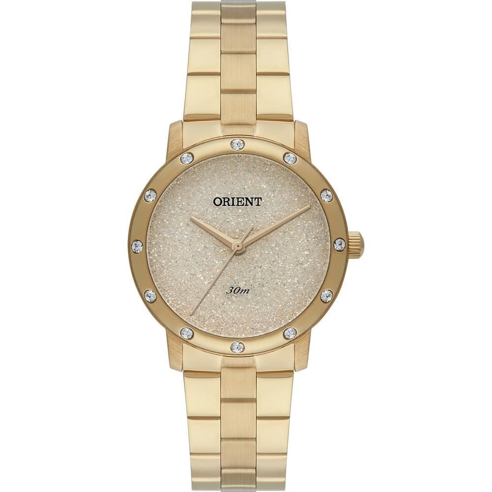 Relógio Orient Feminino Ref: Fgss0248 C1kx Fashion Dourado