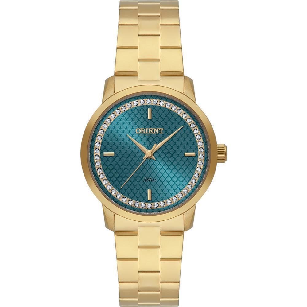 Relógio Orient Feminino Ref: Fgss0239 E1Kx Casual Dourado