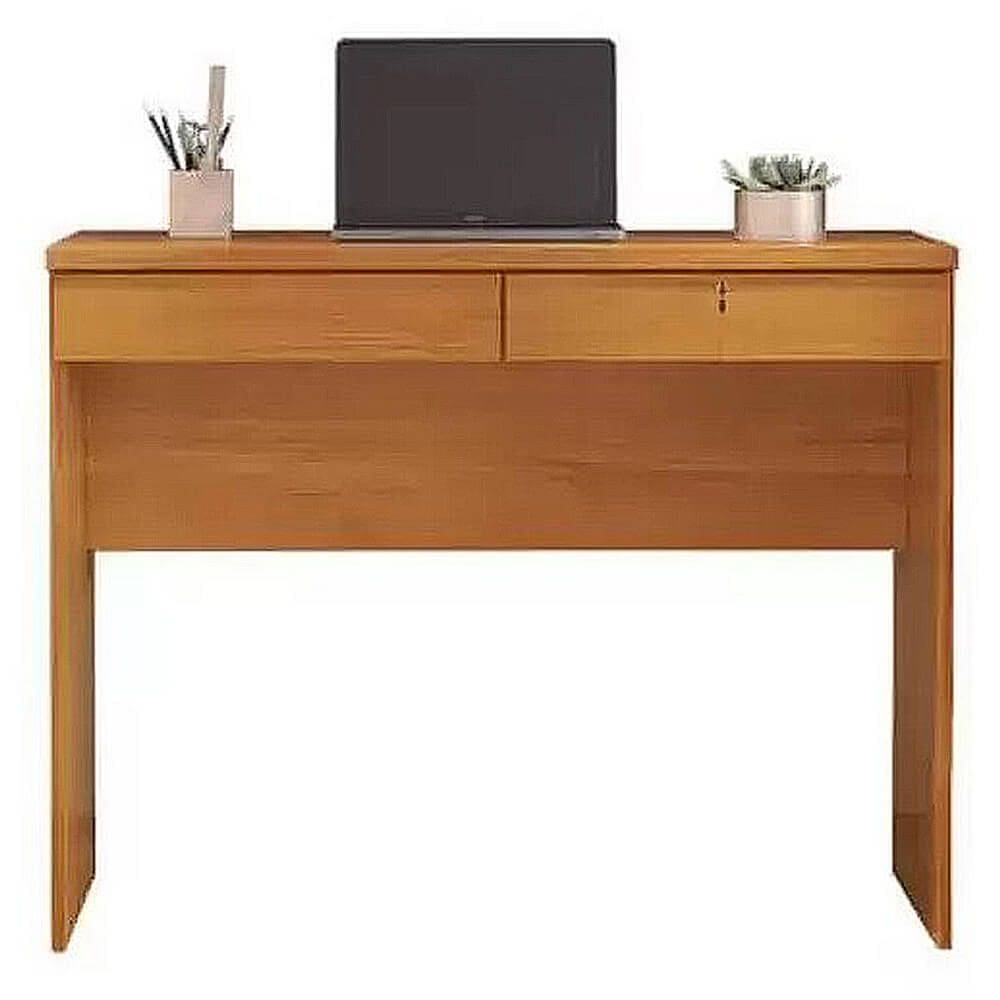 Mesa de Computador Felicia Escrivaninha 2 Gavetas JCM Cor Cinamomo