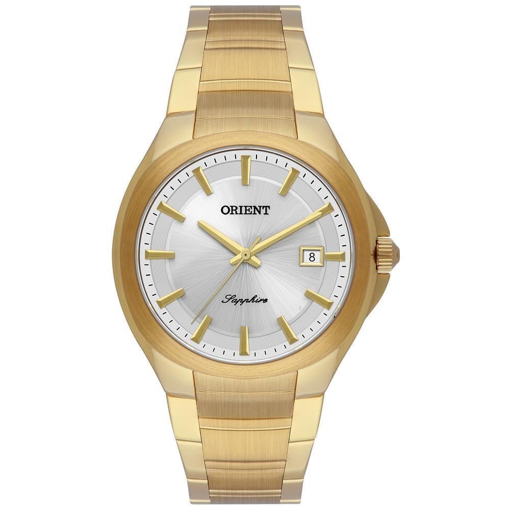 Relógio Orient Masculino Ref: Mgss1287 S1Kx Social Dourado