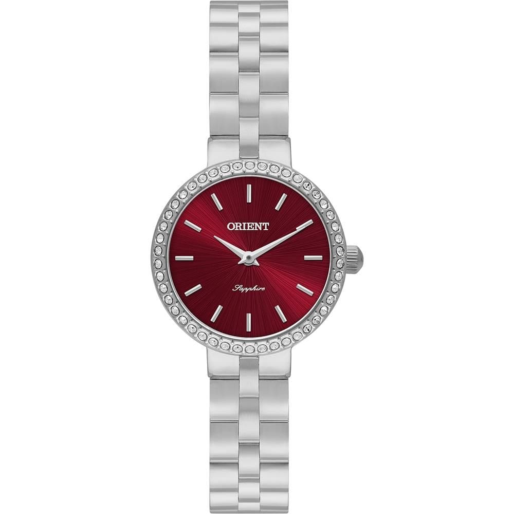 Relógio Orient Feminino Ref: Fbss0149 W1sx Social Prateado
