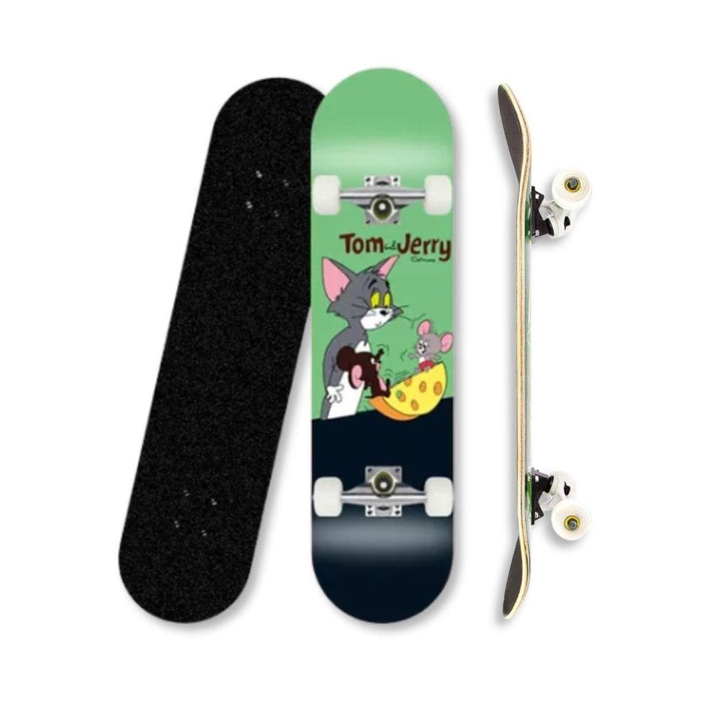 Skate Semi Profissional Completo Shape Maple Tom E Jerry