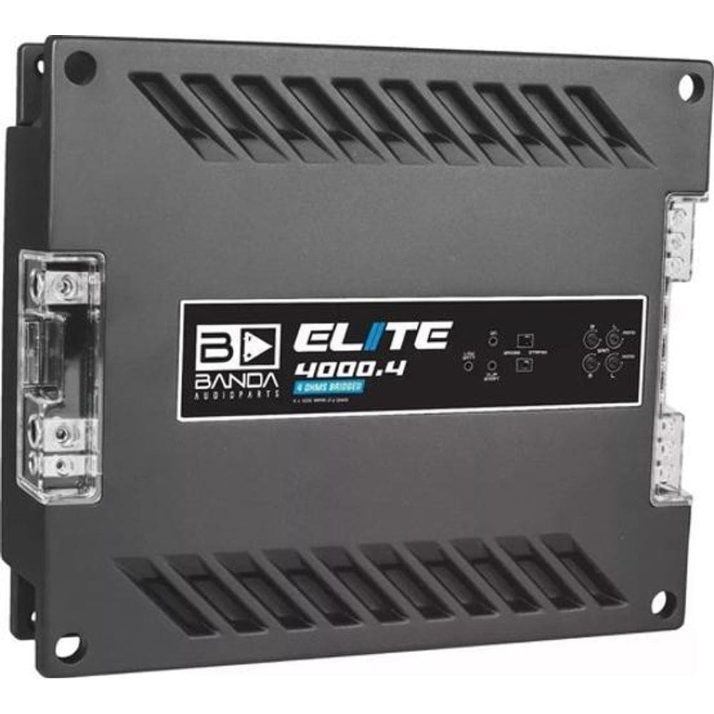 Modulo Banda Elite 4000.4 4000 Rms 1 Ohm 4 Canais Trio