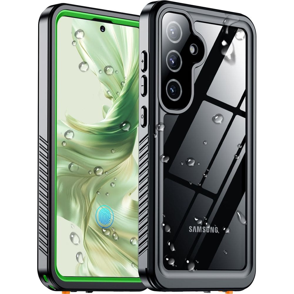 Capa de telefone Temdan à prova d`água com lente para Samsung Galaxy S25