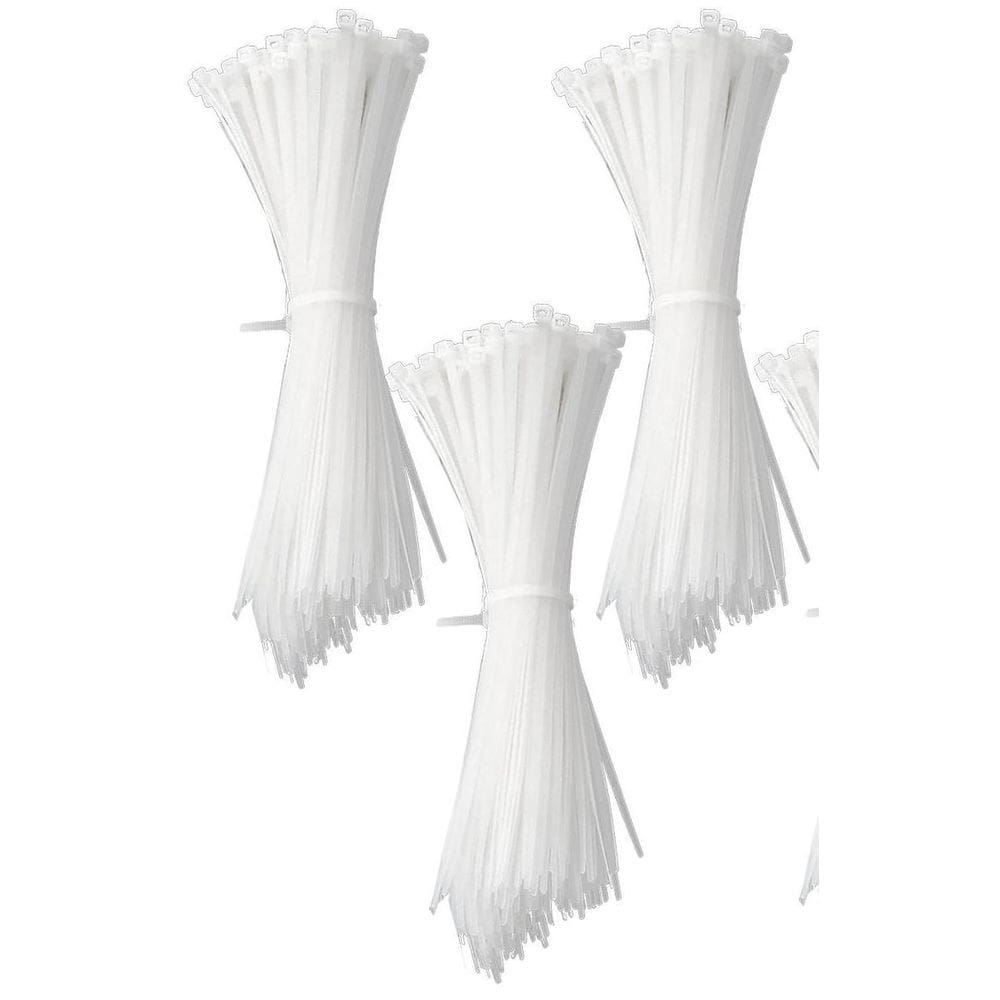 Abraçadeira Nylon Enforca Gato 3,6X150Mm Branco Com 500 Un