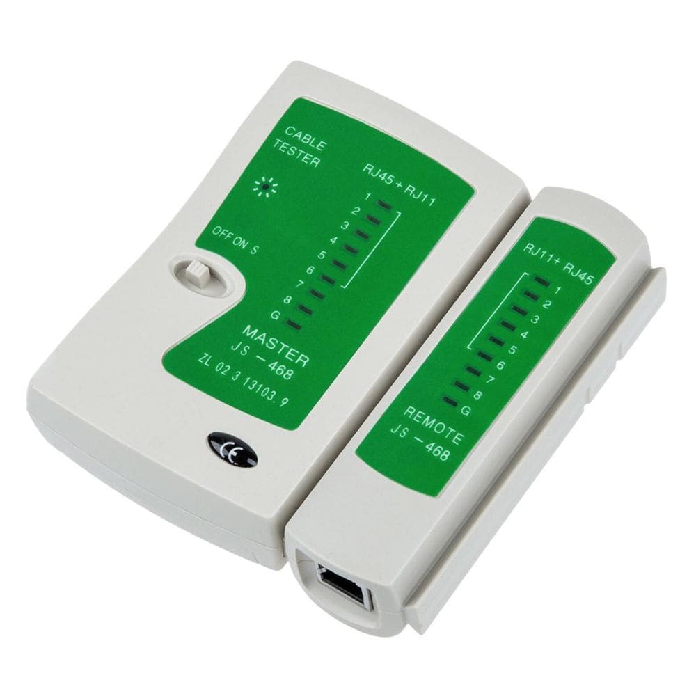 Testador De Cabo De Rede Rj11 E Rj45 Com Capa