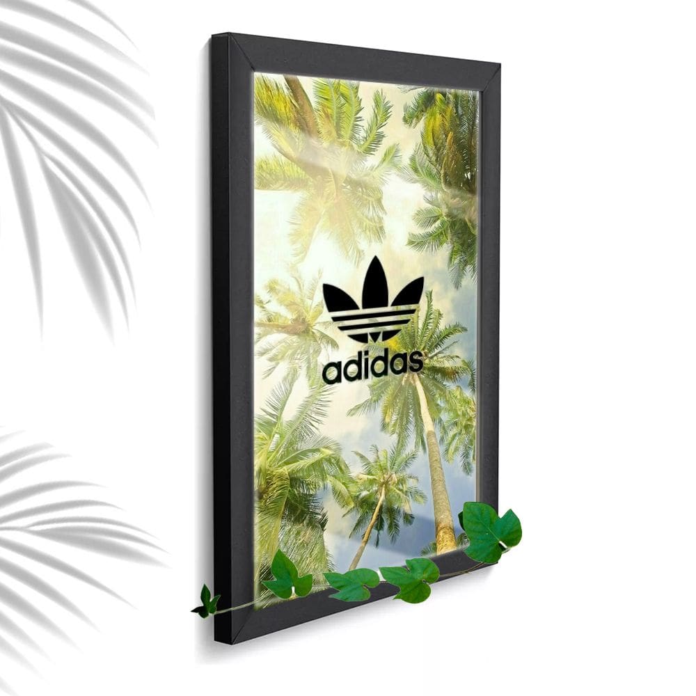Quadro Decorativo Tango Tropical Loja Empresa + Vidro 33x25