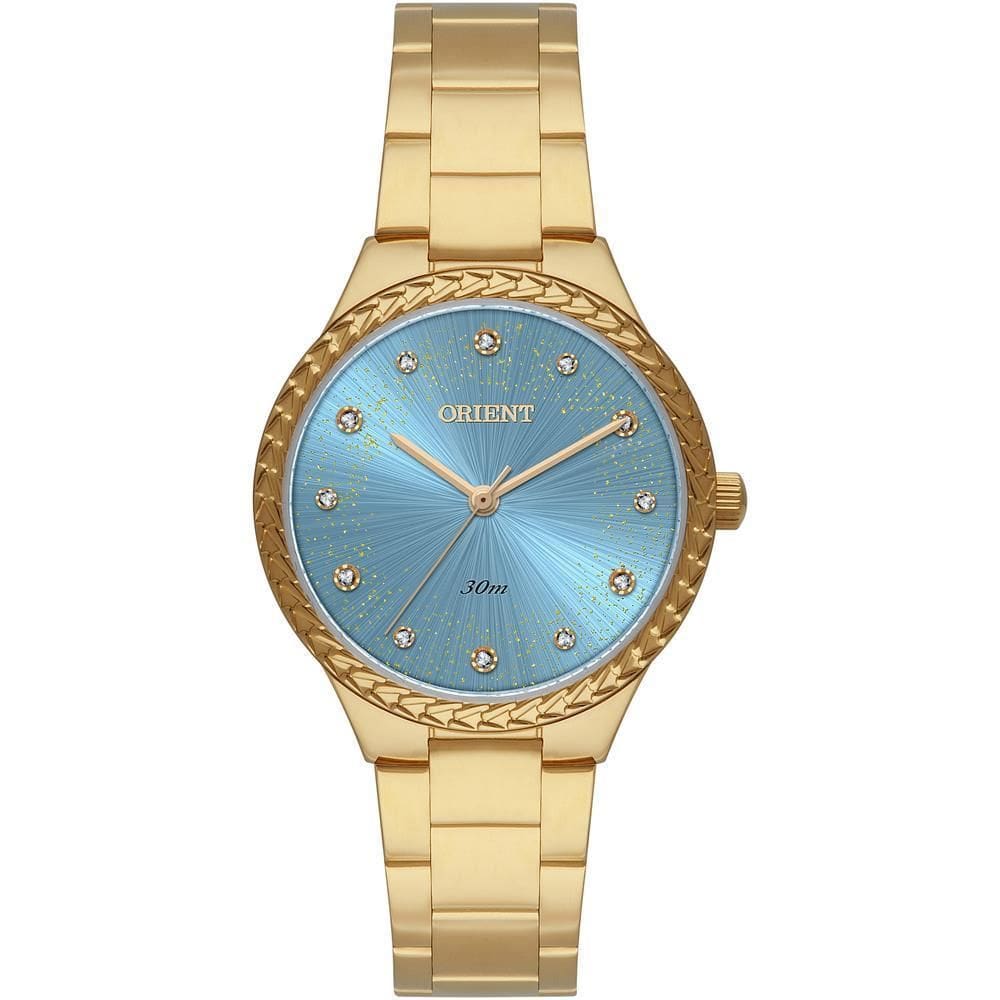 Relógio Orient Feminino Ref: Fgss0247 A1Kx Casual Dourado