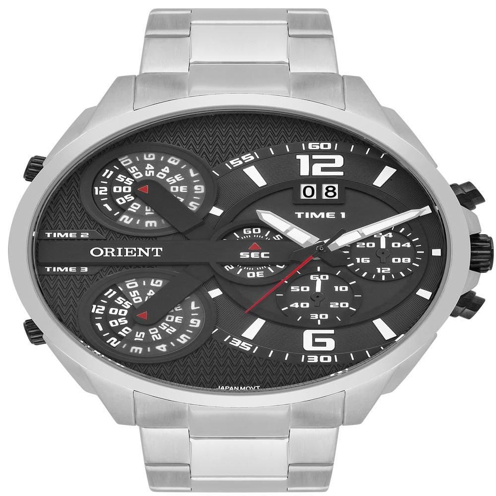 Relógio Orient Masculino Sport Prateado Mbsst006 P2Sx