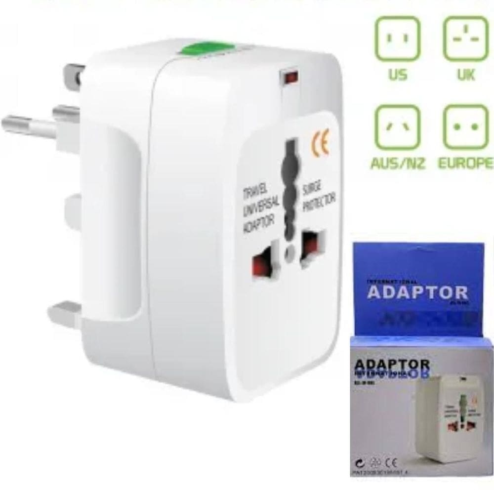 Adaptador De Tomada Ideal Para Viagem